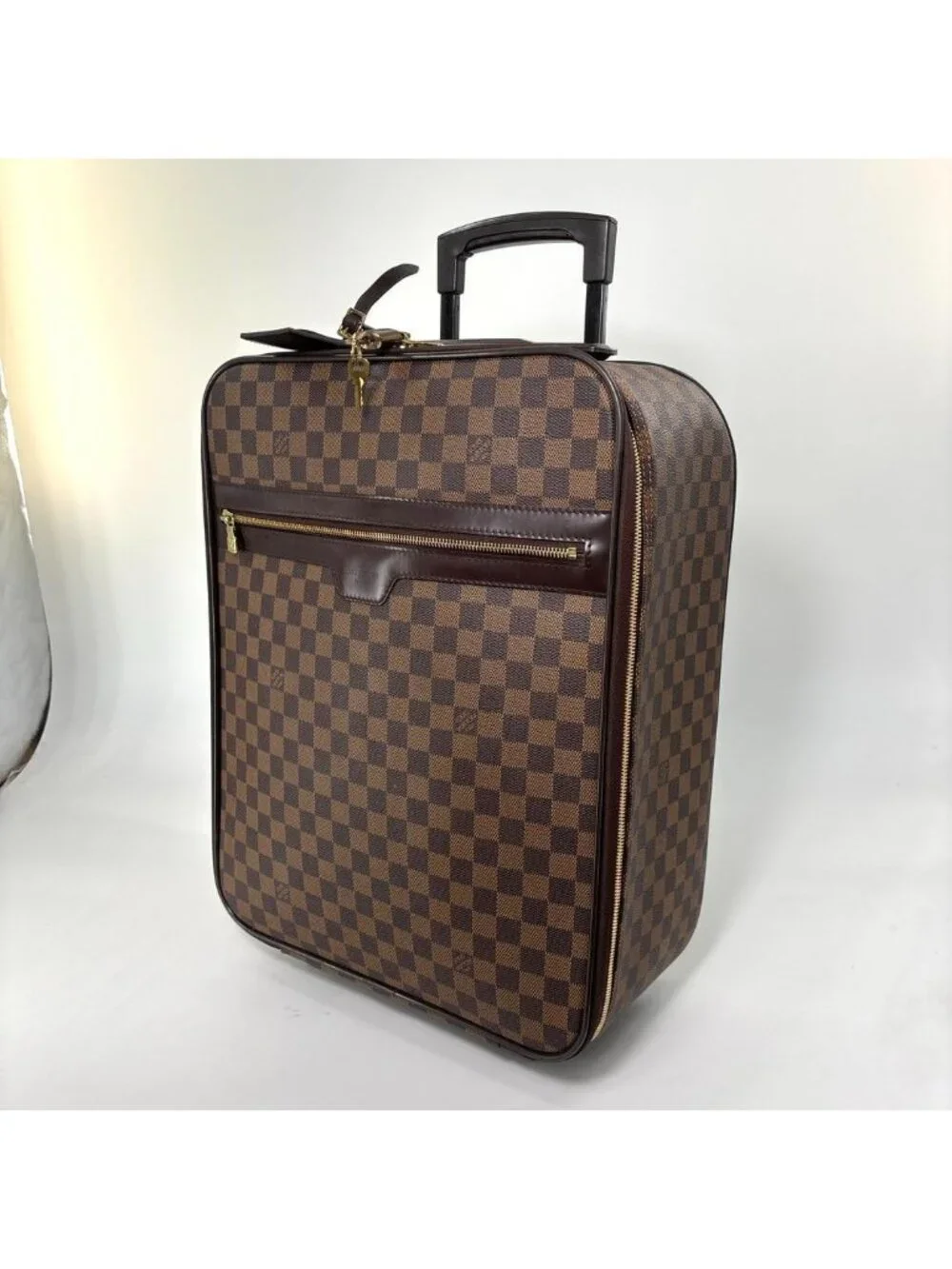 Louis Vuitton Super Damier Pegase 45 Travel Bag Carry on Allowed